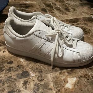 Adidas Superstar White Shoes (Women’s)